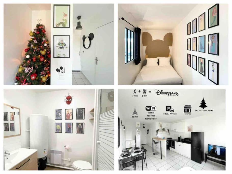 Mickey'S House - Apartments 4 Persons - 10 Min Disneyland Paris Bussy-Saint-Georges Exterior photo